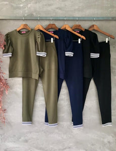 2 Pieces Tracksuit - Short Sleeves