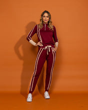 Load image into Gallery viewer, Pam Top - Deep burgundy
