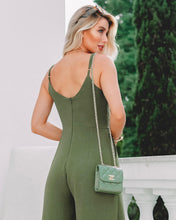 Load image into Gallery viewer, Kali Green Jumpsuit Sleeveless
